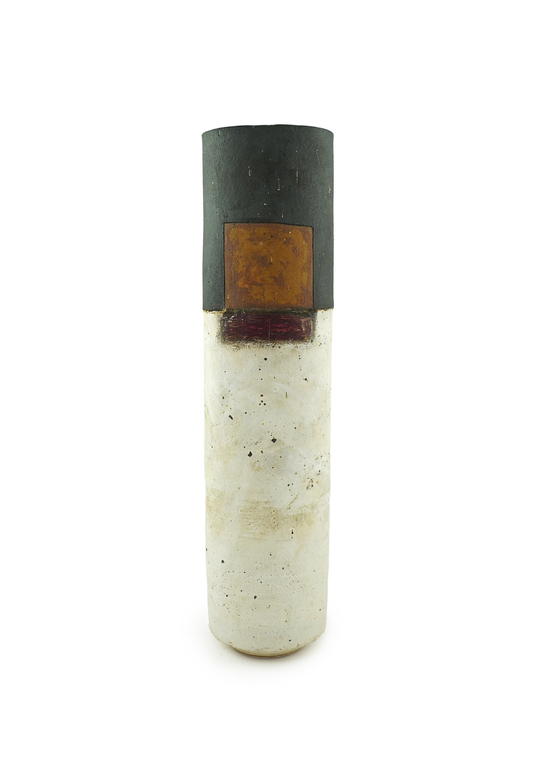 Robin Welch (1936-2019): A tall cylindrical vase